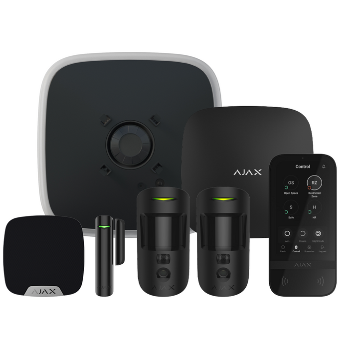 Ajax Superior Wireless Alarm Kit 16 S - Black (AJA-90977)
