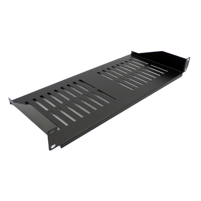 All-Rack Front Fixing Cantilever Shelf for Wall Cabinet - Black