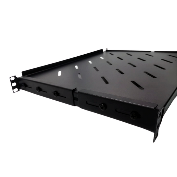 All-Rack 1U Universal Adjustable Sliding Shelf for Floor Standing Cabinet