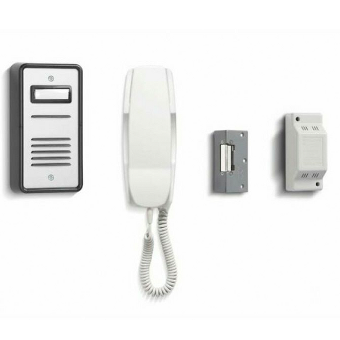 Bell 1 Button Audio Door Entry Kit with Door Release (BELL-901)