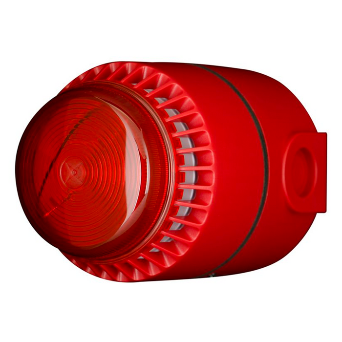Fulleon Flashni Sounder Beacon - Deep Base - Red (FL/RL/R/D)