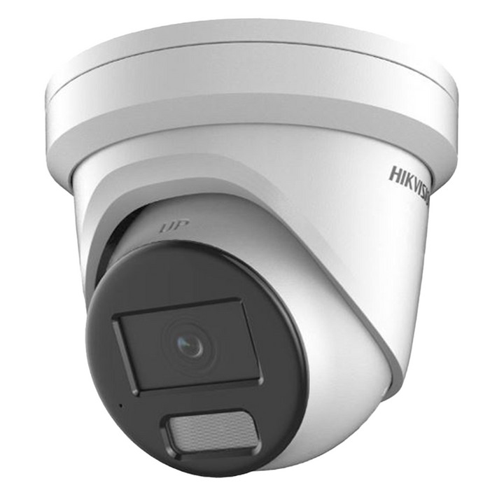 Hikvision IP Smart Hybrid ColorVu 4MP 40m Turret Dome with Microphone 2.8mm (DS-2CD2347G2H-LIU-2.8MM)