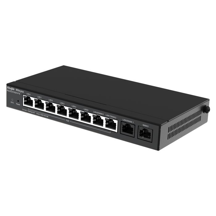 Ruijie Reyee Enterprise 10 Port Full Gigabit 8xPoE Router (RG-EG310GH-P-E)