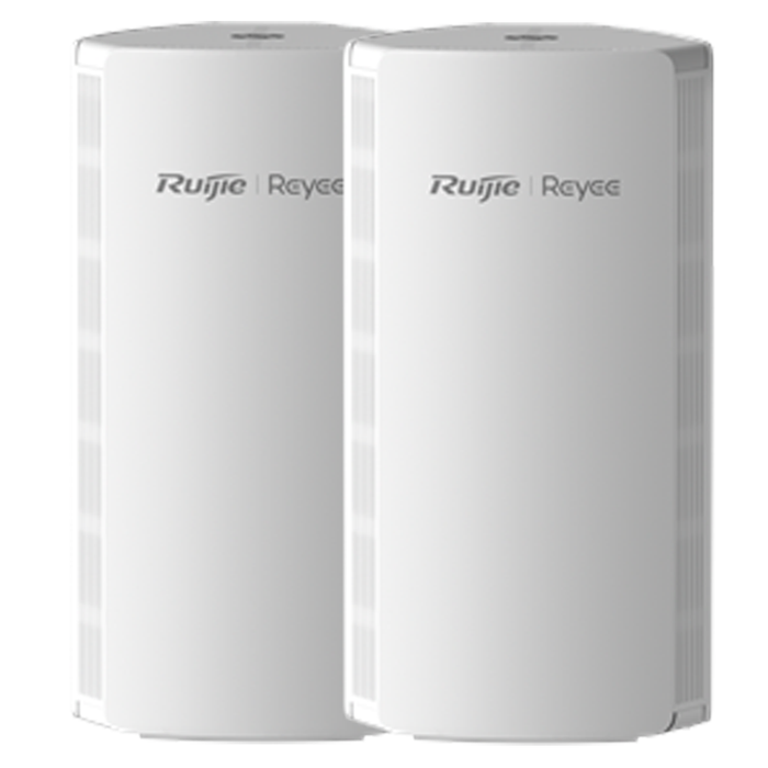 Ruijie Reyee 1800Mbs Wi-Fi 6 Dual-band Gigabit Mesh* Tower Router - Pack of 2 (RG-M18(2PACK))
