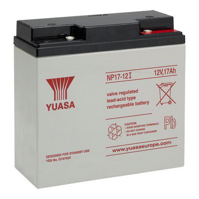 Yuasa NP 12v 17Ah Alarm Battery (NP17-12)