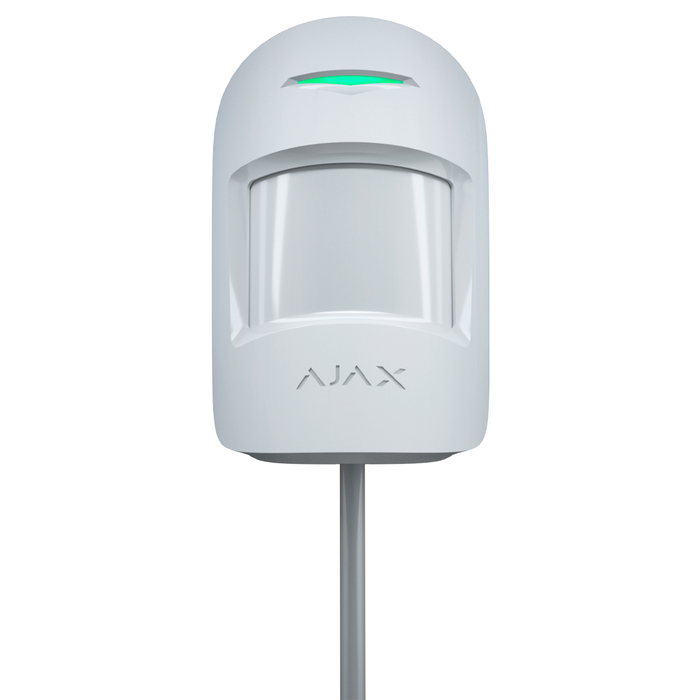 Ajax Fibra MotionProtect Plus Pet Tolerant Dual Tech PIR - White (AJA-46716)