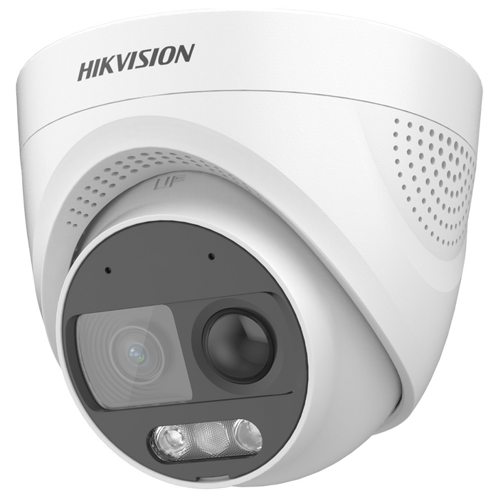 Hikvision ColorVu Turbo-X 4K 8MP 20m Turret Dome with Alarm 2.8mm (HIK-DS-2CE72UF3T-PIRXO-2.8MM)