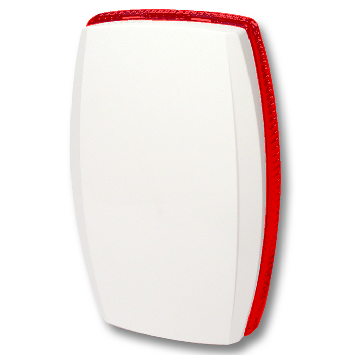 Texecom Premier Odyssey 4E External Sounder with Cover - White/Red (FCD-0210)
