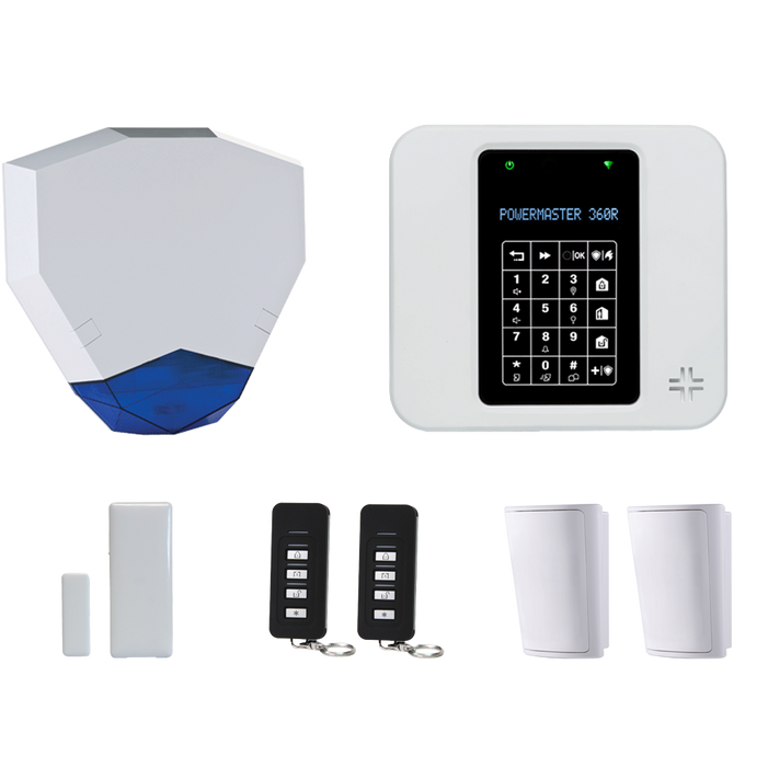 Visonic PG2 PowerMaster 360RW HEX Wireless Alarm Kit - WiFi/Lan (PM360RW-HEX-KIT)