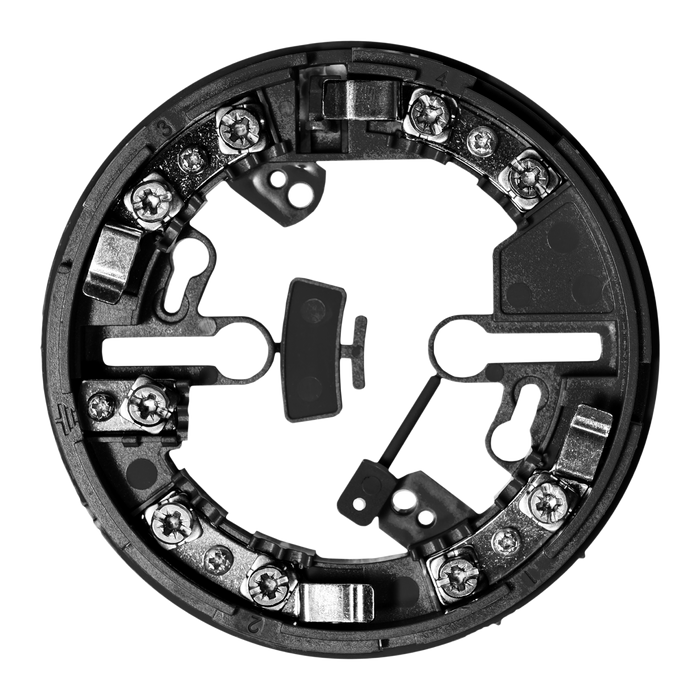 Global Fire ZEOS-BASEBLK Detector Mounting Base (Black) – (ZEOS-BASEBLK)