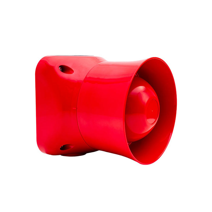 VALKYRIE Addressable Wall Mount Sounder c/w Isolator, Red, IP65 (GLO-VALKYRIE-ASI-IP65)