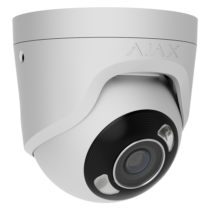 AJAX TurretCam HL 4K 8mp Hybrid Light - White - 4mm - (AJA-126267)