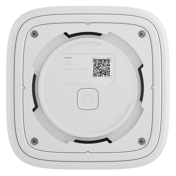 AJAX LifeQuality Lite Temperature and Humidity Detector - White-(AJA-172145)