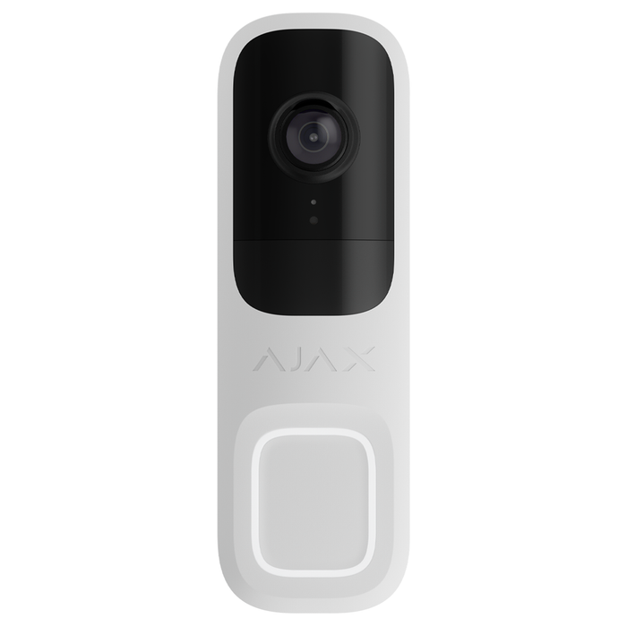 AJAX DoorBell AI Video Door Bell - White (AJA-66390)