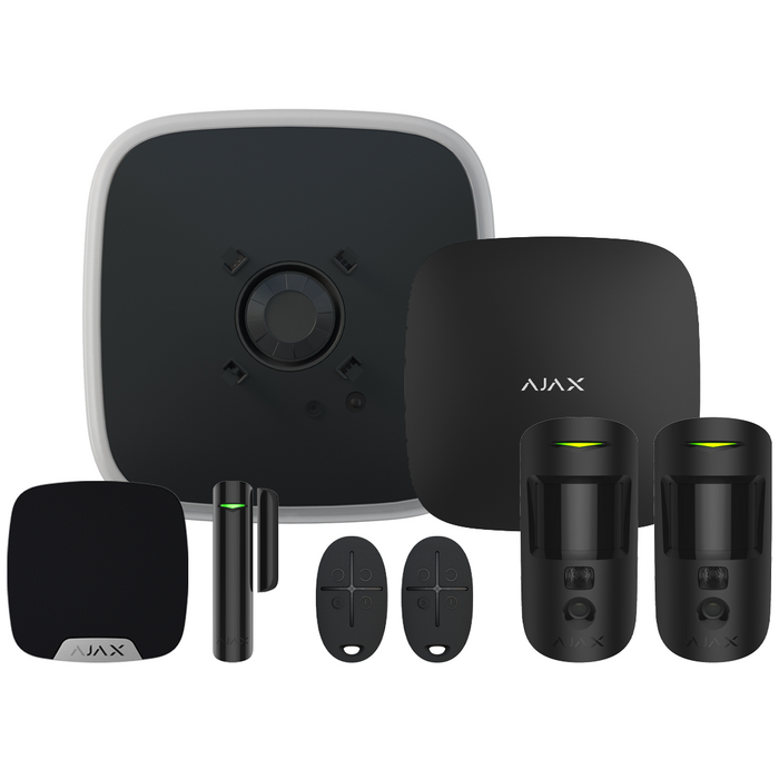 Ajax Superior Wireless Alarm Kit 12 S - Black (AJA-90784)