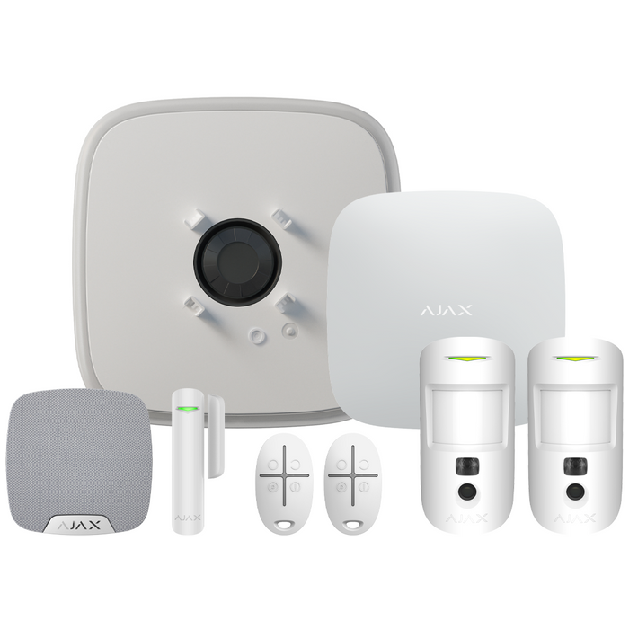 Ajax Superior Wireless Alarm Kit 12 S - White (AJA-90785)