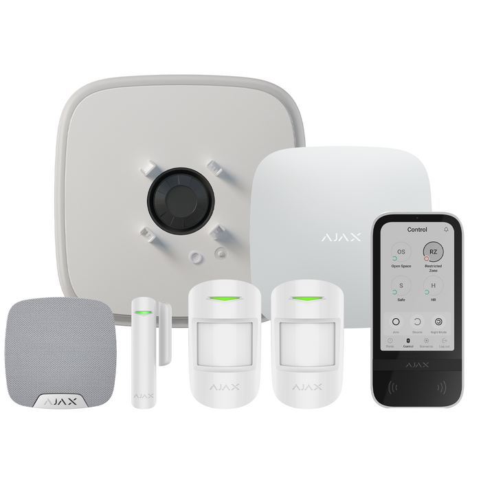 Ajax Superior Wireless Alarm Kit 17 S - White (AJA-90980)