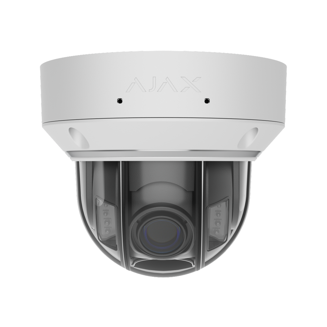 AJAX DomeCam HLVF 5MP HybridLight Varifocal White (AJA-126285) — adk ...