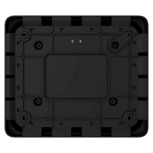 Ajax EN54 GlandBox cable entry housing in black, back view