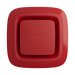 Ajax EN54 FireProtect wireless fire alarm sounder in red, front view