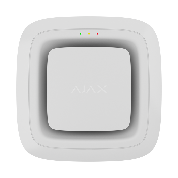 Ajax EN54 FireProtect wireless fire alarm sounder in white, front view