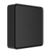 Ajax EN54 wireless REX fire signal range extender in black, front angled view