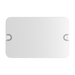 Ajax EN54 input/output module 2x2 in white, front view