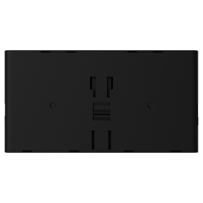 Ajax EN54 72-hour internal backup battery for fire hub in white, back angled view