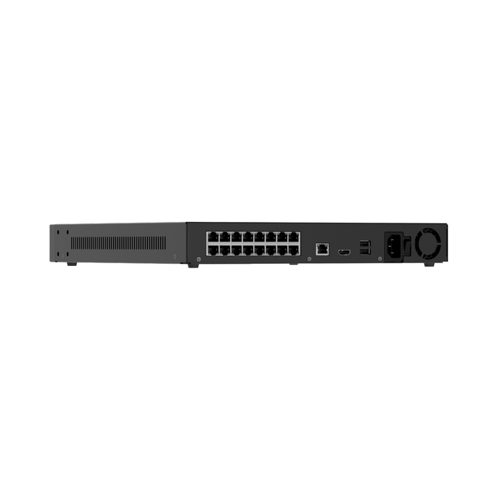 Ajax NVR H2DAC 16 Channel Network Video Recorder Black (AJA-160683)