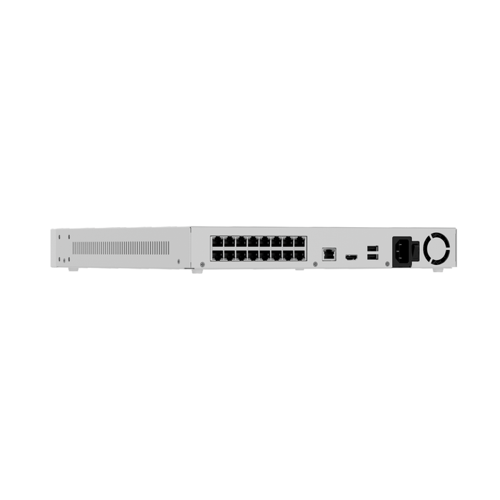 Ajax Superior NVR H2DAI16PAC 16ch, 16 POE, 2HDD - White (AJA-160680)