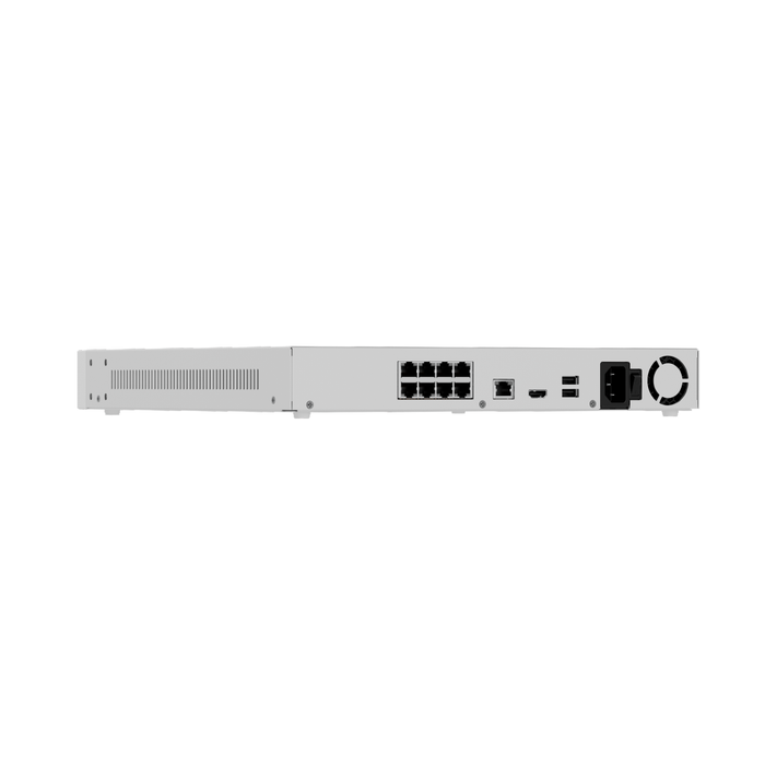 Ajax NVR H2D8PAC 8 Channel Network Video Recorder White (AJA-160666)