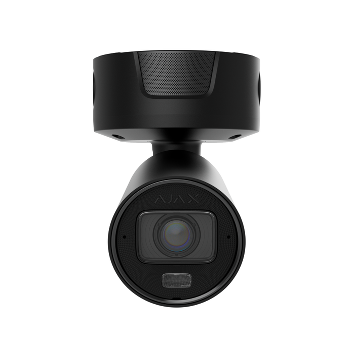 Ajax Superior BulletCam HLVF 4MP, Varifocal HybridLight with Two-Way Audio - Black (AJA-135569)