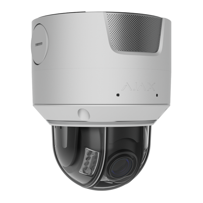Ajax Superior DomeCam HLVF 4MP, Varifocal HybridLight with Two-Way Audio White (AJA-135578)