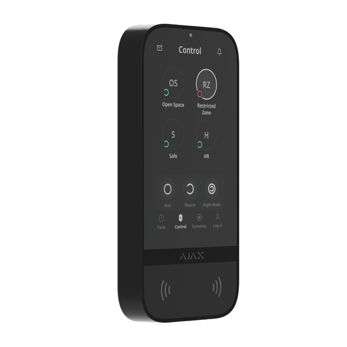 Ajax Superior KeyPad TouchScreen G3 Jeweller Wireless Keypad Black (AJA-149673)