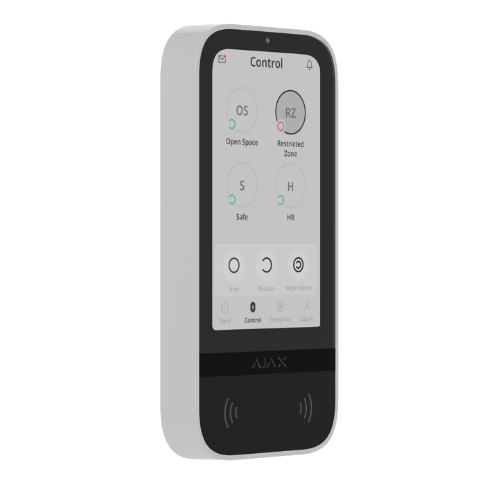 Ajax Superior KeyPad TouchScreen G3 Jeweller Wireless Keypad White (AJA-149672)