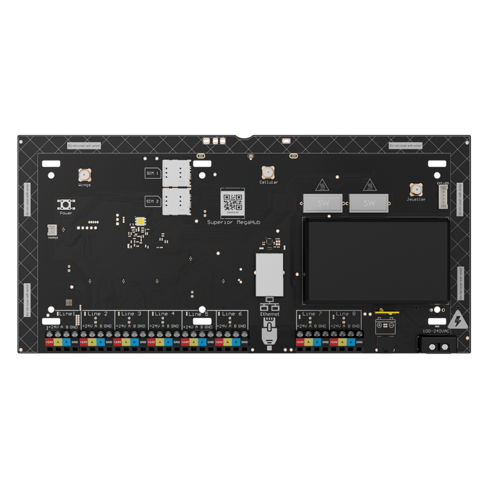Ajax Superior MegaHub Hybrid Control Panel (Without Casing) – (AJA-160815)