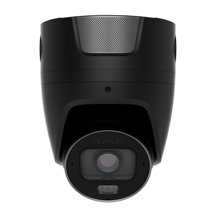 Ajax Superior TurretCam HLVF HybridLight 4MP Varifocal Turret IP Camera with Two-Way Audio - Black (AJA-135573)