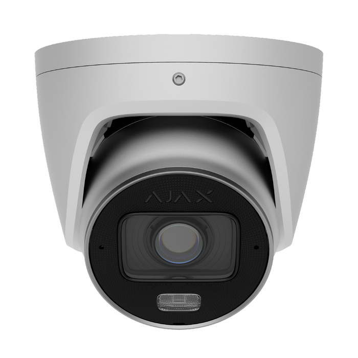 Ajax TurretCam Varifocal Hybrid Light 5MP IP Camera White (AJA-126281)