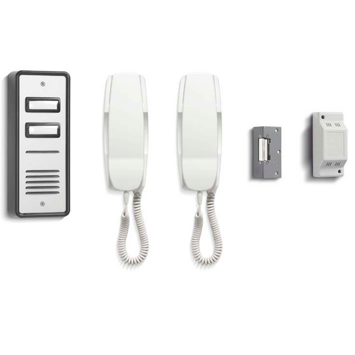 Bell 2 Button Audio Door Entry Kit with Door Release (BELL-902)