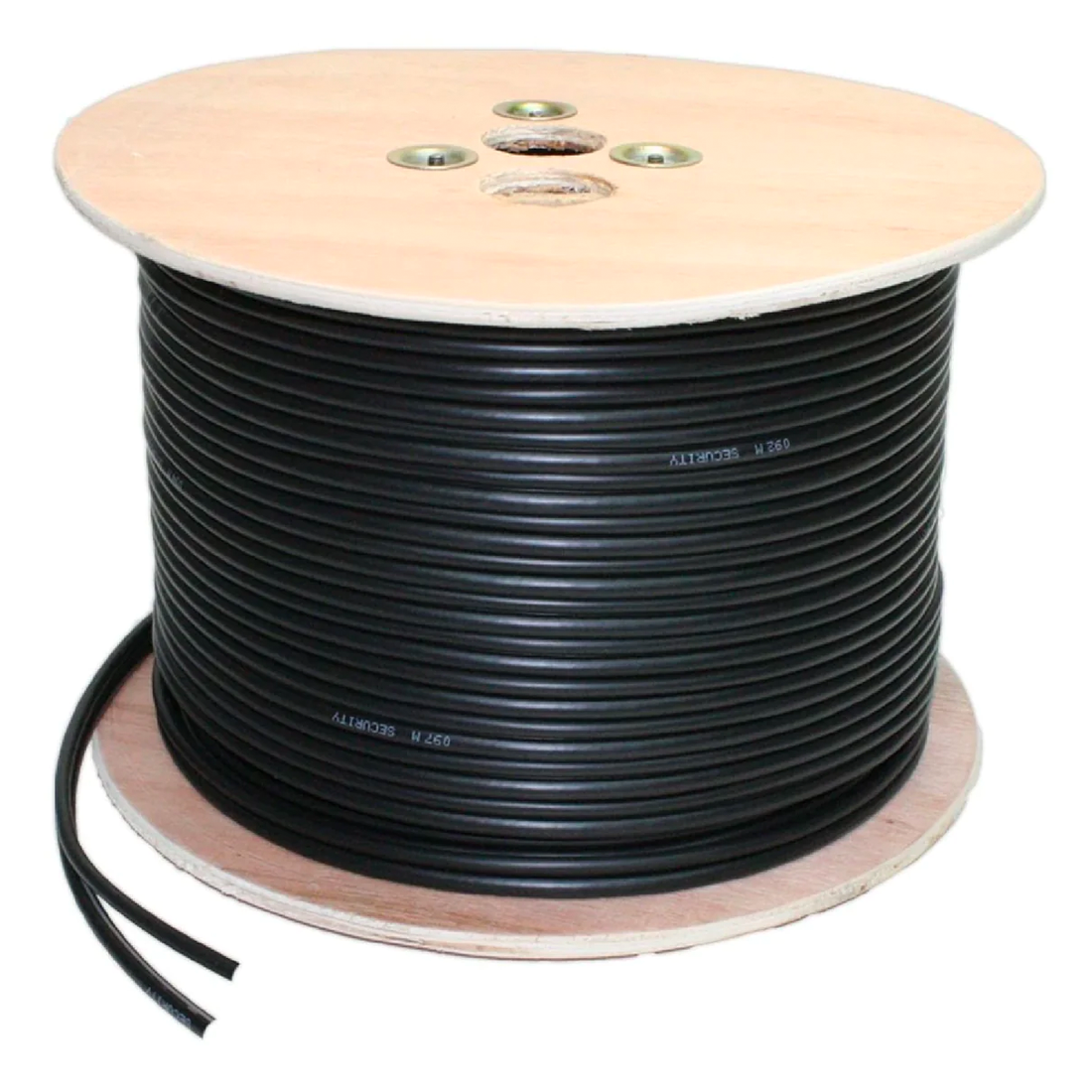 RG59/2 Shotgun CCTV Coaxial Cable with Power 100m - Black (AUR-RG59/2-B ...