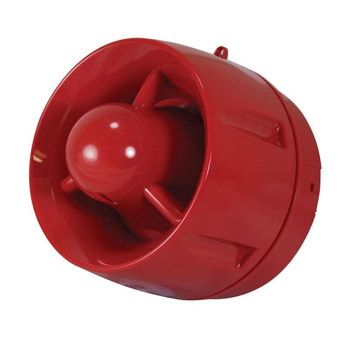 C-TEC CAST Wall Voice Sounder Shallow Red-(CTEC-CA446A/SR)
