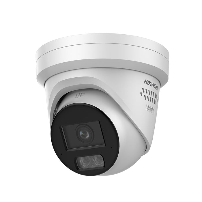 Hikvision IP AcuSense 3.0 DarkFighter 16MP 40m Turret Dome with Mic/Speaker/Strobe 2.8mm White (DS-2CD23166G3-IS2UY/SL)