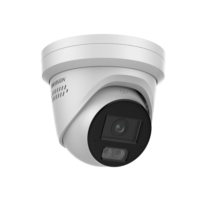 Hikvision IP AcuSense 3.0 DarkFighter 16MP 40m Turret Dome with Mic/Speaker/Strobe 2.8mm White (DS-2CD23166G3-IS2UY/SL)
