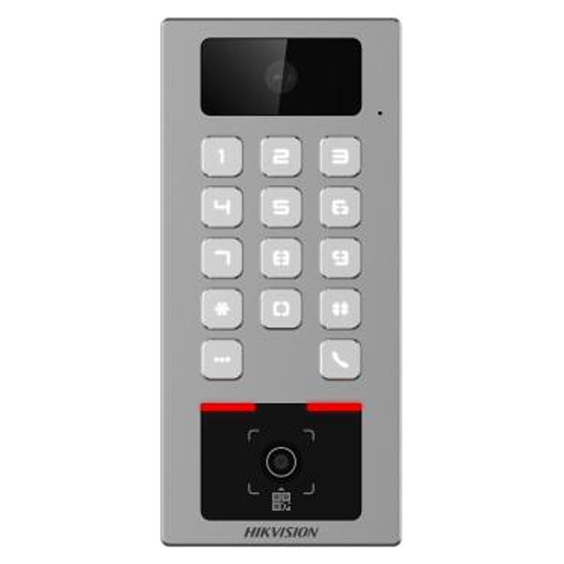 Intercom Access Hikvision IP Standalone Intercom & Access Keypad/Prox/QR Code Terminal ...