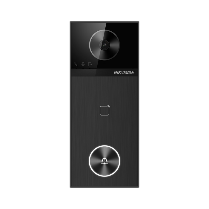 Hikvision 4MP IP Video Intercom Villa Door Station with WiFi & Bluetooth Black (DS-KV6114-WBE1)