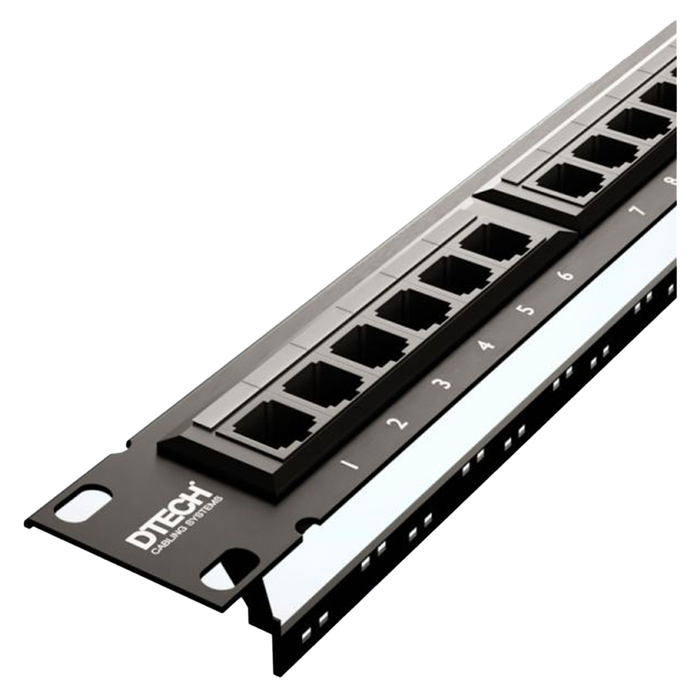 DTECH CAT 5E UTP 24 Port Patch Panel (DTE-PPC5-UTP-24) — adk-security