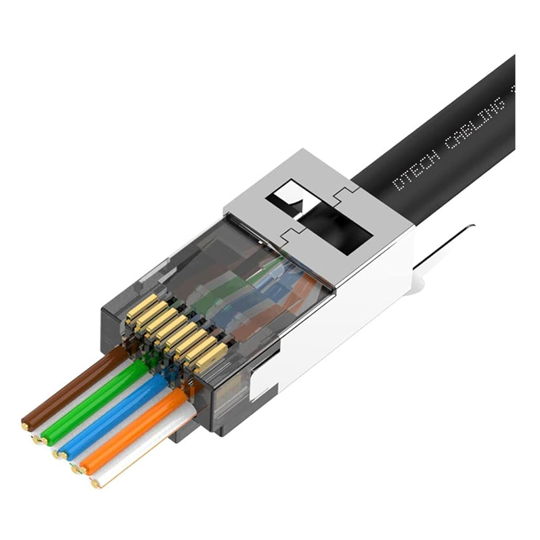 DTECH CAT6, and CAT6 Screened RJ45 - Pack of 50 (DTE-QFXG-S-50U) — adk ...