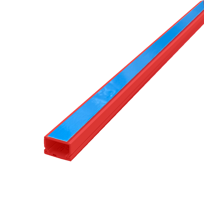 Falcon 16 x 25mm 3m Self Adhesive Mini Trunking - Red (FAL-FSA2/R)