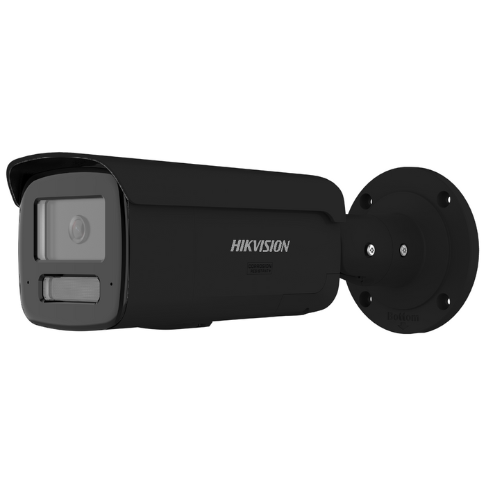 Hikvision IP Smart Hybrid ColorVu 4K 8MP 60m Bullet with Mic/Speaker/Alarm 2.8mm - Black (DS-2CD2T87G3-LIS2UYSL-28-B)