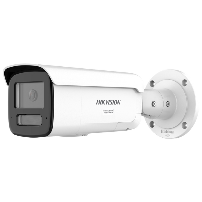 Hikvision IP Smart Hybrid ColorVu 4MP 60m Bullet with Mic/Speaker/Alarm 2.8mm (DS-2CD2T47G3-LIS2UY/SL-2.8)